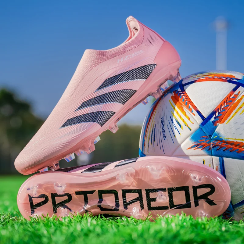 

Comfortable Football Shoes Men Fast Football Field Boots Professional Society Cleats Soccer Shoes Grass Training Sneaker Match