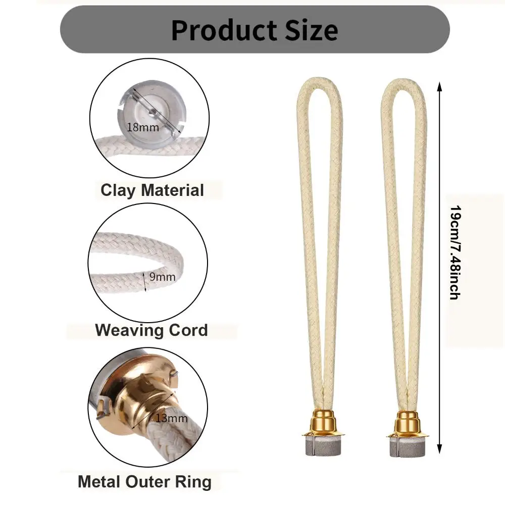 Party 18 mm/13mm Mother\'s Day Oil Lamp Wick Replacement Catalytic Burner Fragrance Lamps Wick Air Tightly Control