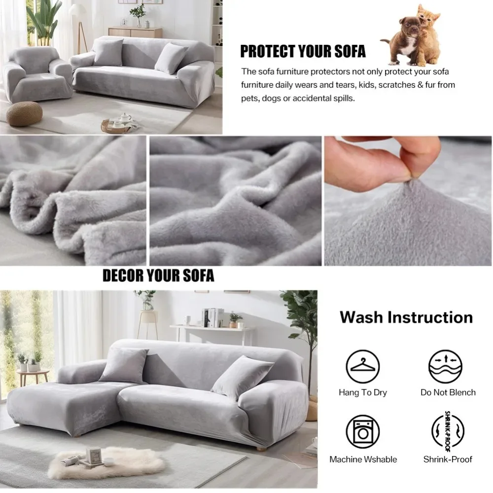 Thumbnail 4 - #23 Top Elastic Sofa Covers Picks for Every Budget