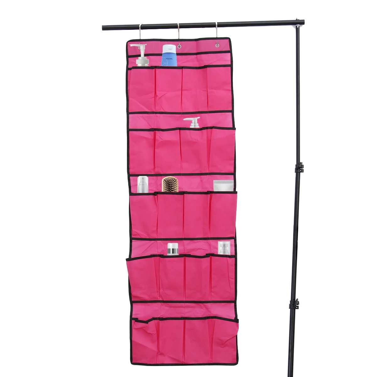 

20 Large Mesh Hanging Storage Bag Wall Mounted Shoe Organizer Door Rack Closet Shelf Pantry Kitchen Bathroom Toy Holder Space