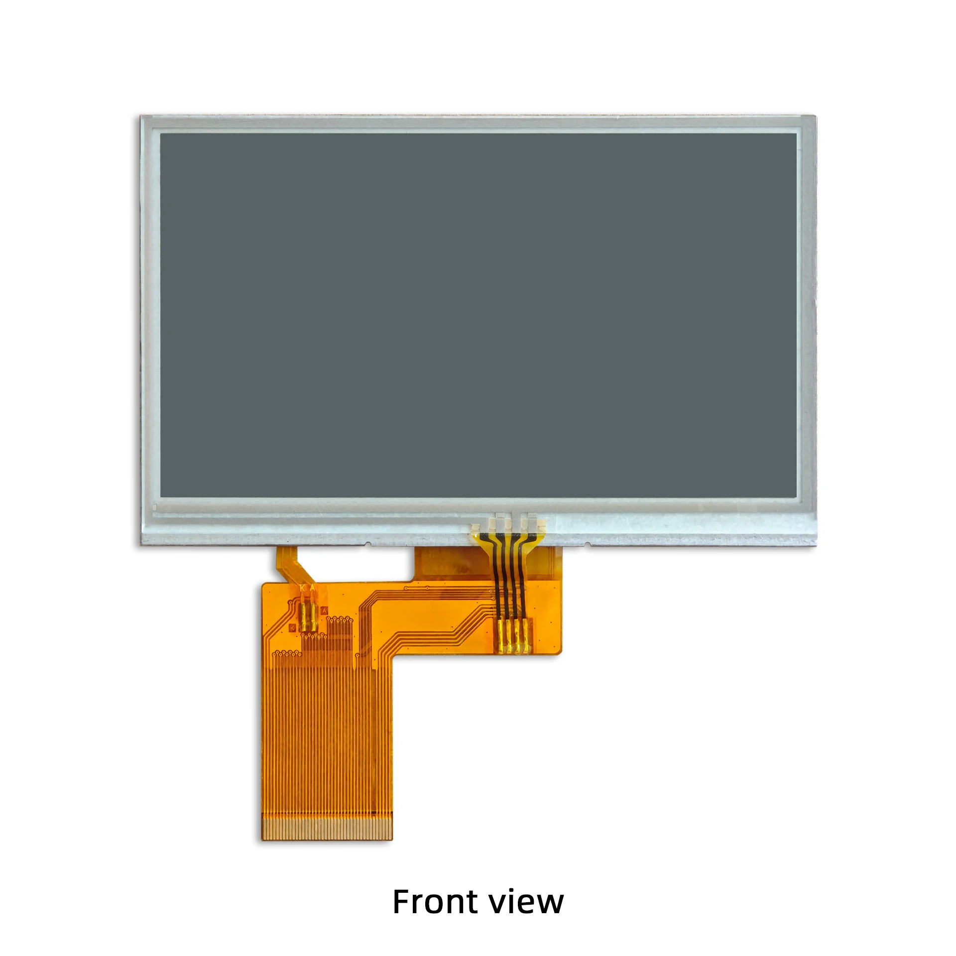 4.3-inch Resistive Touch Display Module, TFT LCD, 480*272 Resolution, 24-bit RGB, High Brightness, Wide Temperature Range.