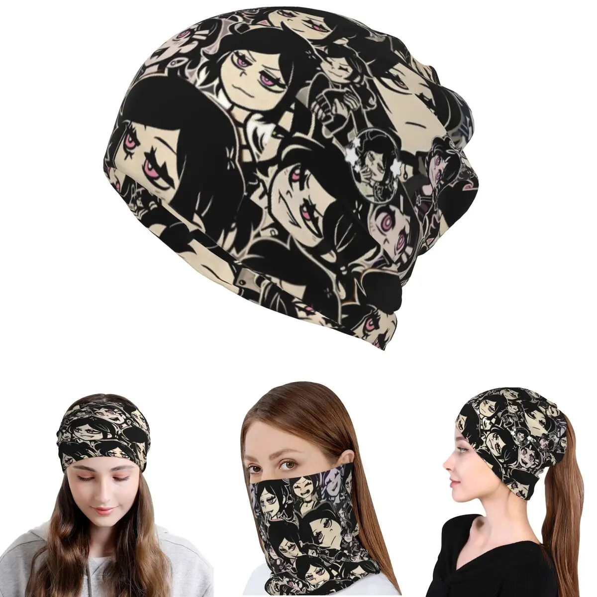 

Ashley And Andrew The Coffin Of Andy And Leyley Bandana Neck Gaiter Wrap Mask Scarf Multi-use Headwear Beanies Hat Unisex Adult