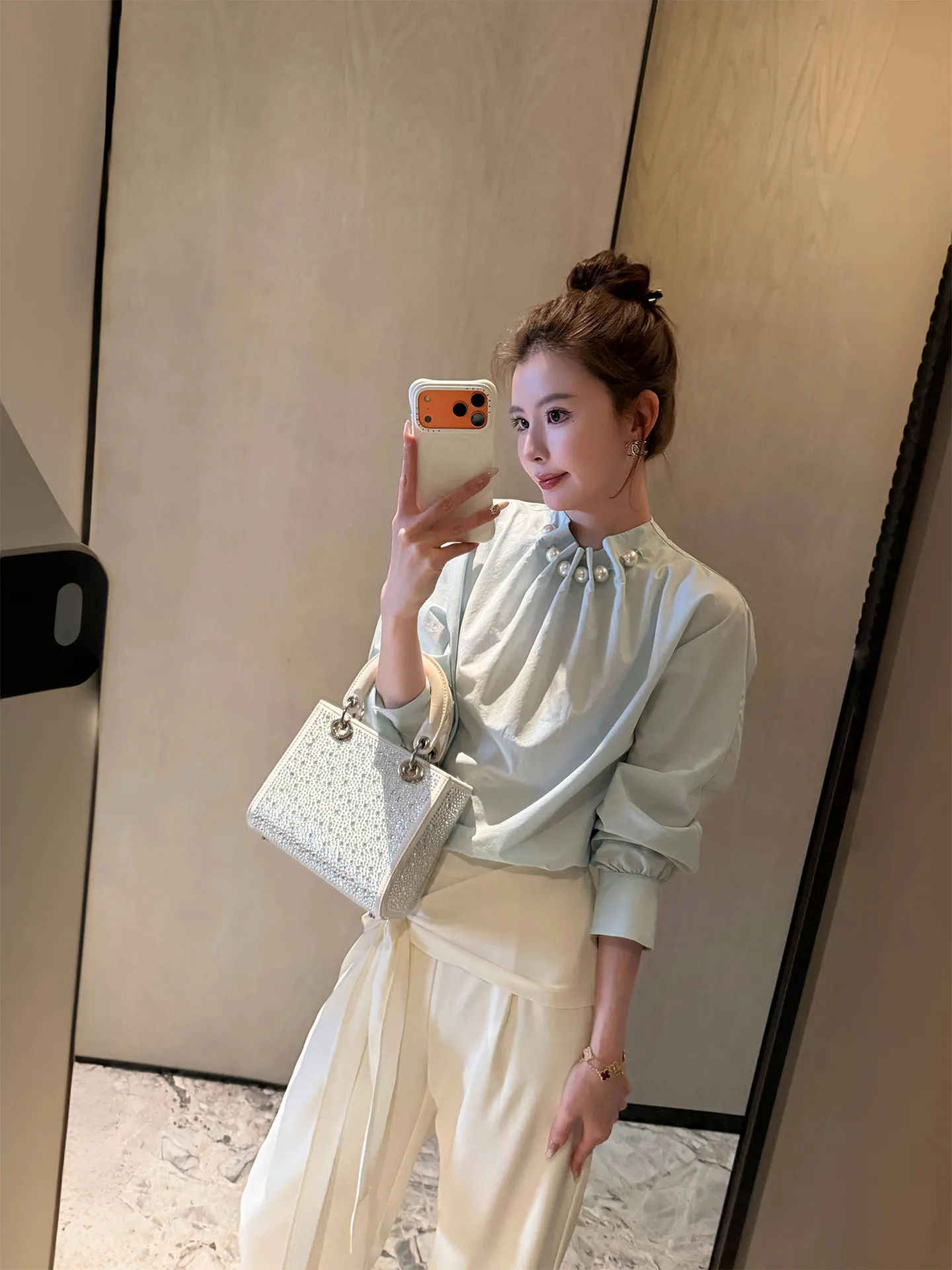 

Женская повседневная рубашка Kun Total Blue Sea Ranges, приталенная, с длинным рукавом, стандартной длины, с воротником-стойкой