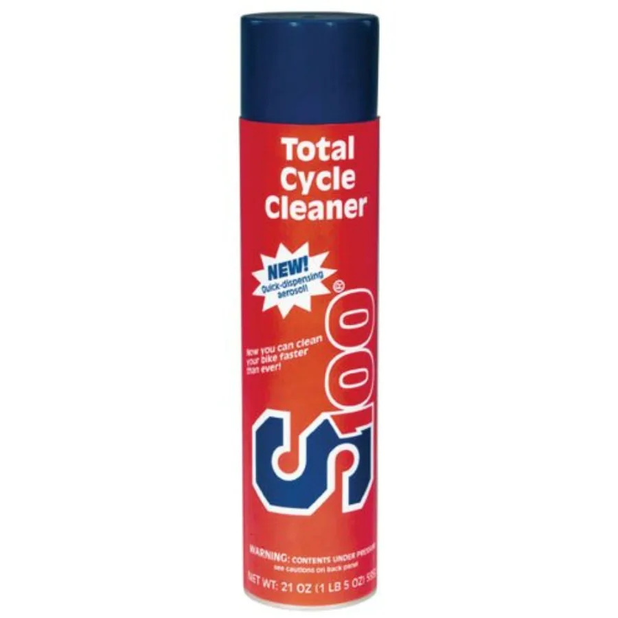 

Аэрозольный очиститель Total Cycle Cleaner, 21 унция, 4 шт. в упаковке, для очистки двигателя, автомобильный, прочный, металлический серый, в баллоне под высоким давлением