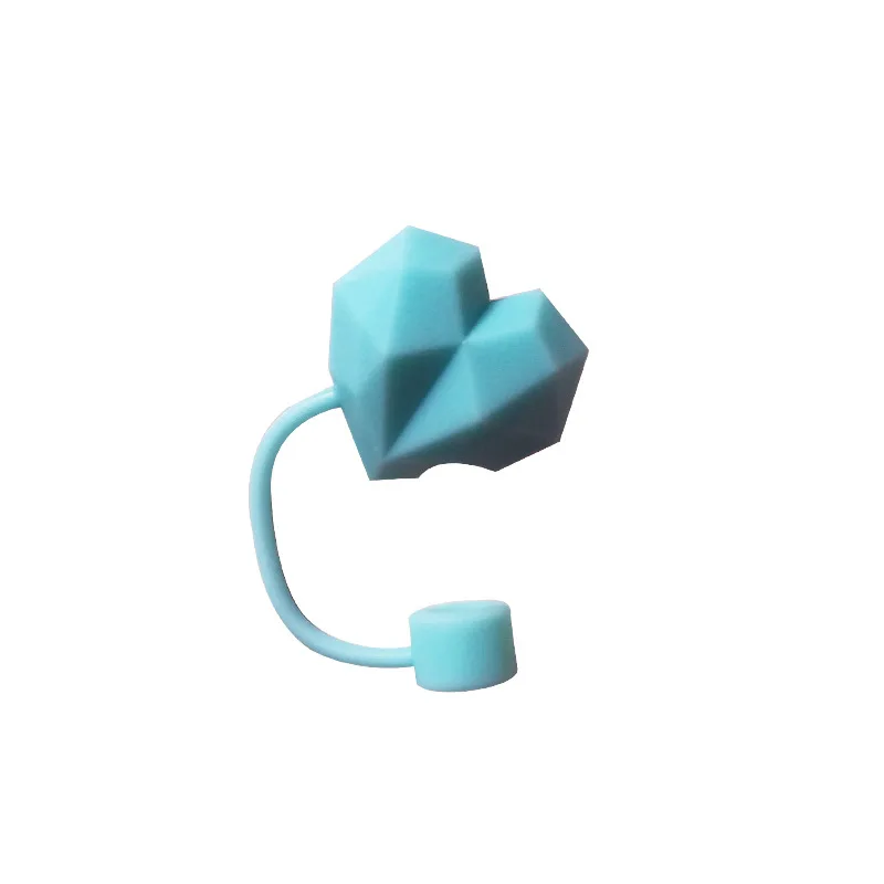 10mm Diamond Silicone Straw Cover For Stanley 30&40Oz Tumbler Cup Dustproof Sleeve Reusable Sippy Plug Cap Tips Cup Accessories
