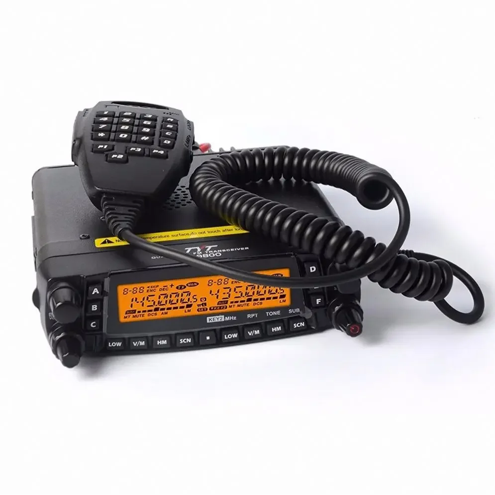 Top sales 800 channels walkie talkie long distance amateur ham radio qual band amplifier vehicle base station car radio TH-9800