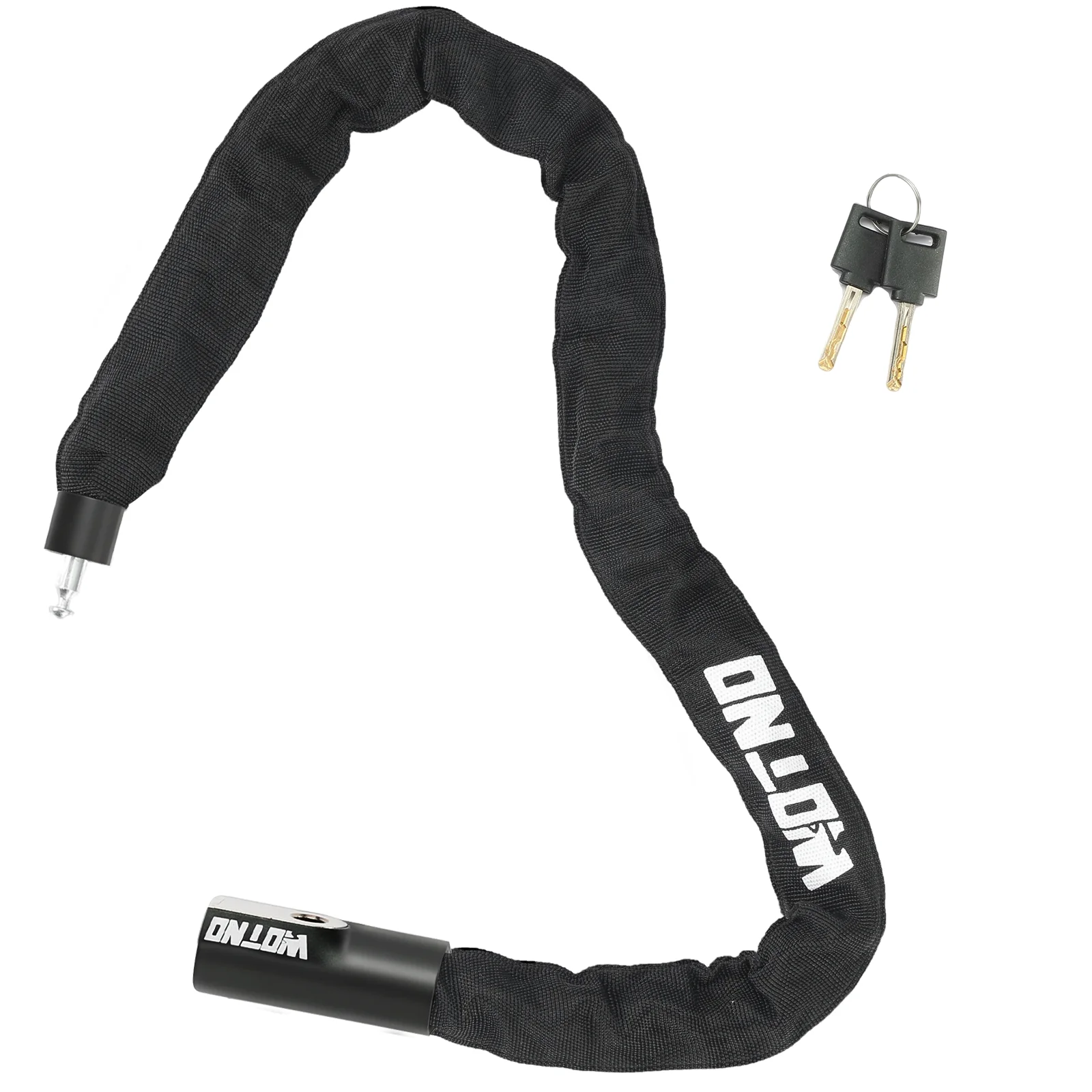 

Bike Locks Heavy Duty Anti Theft Bike Chain Lock, 8mm Thick 3.3 Feet Lock for Bike 2 Keys for Bicycle Lock Chain, Grills,Motorcy