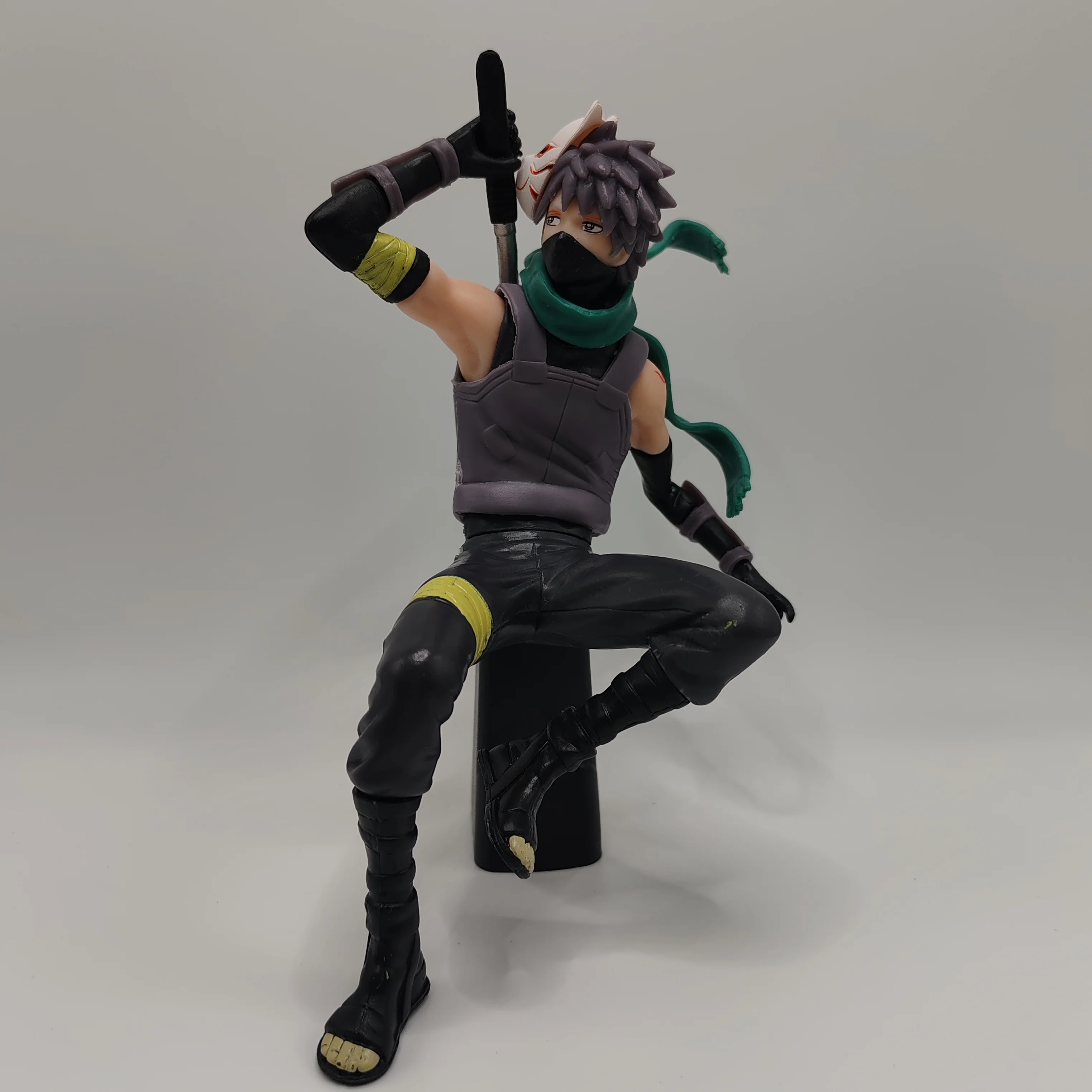 19 cm Con Base Statua Naruto Anime Figura Shippuden Modello Hatake Kakashi Action Figure Bambole Decorazioni Giocattolo IN PVC Regalo