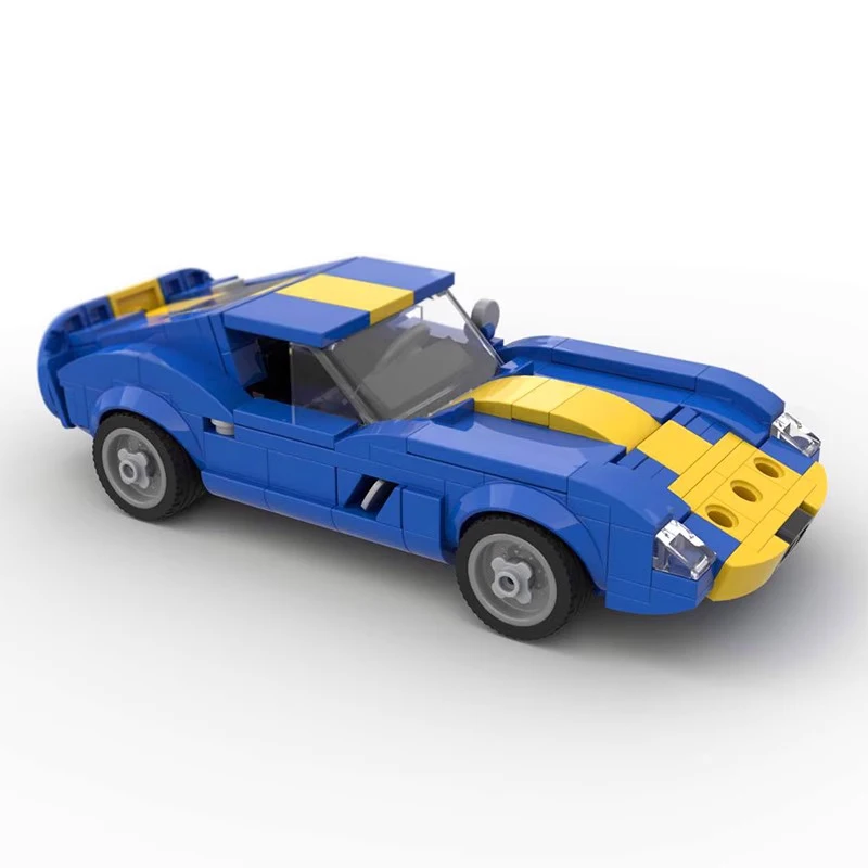 

Speed Champions City MOC: Advanced Tech Racing Building Blocks Set – Build Super Racing Vehicles & Classic Cars with this DIY Co