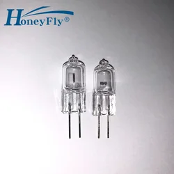 HoneyFly 5pcs G4 lampadina UV al deuterio 12V 20W/30W 6V 10W/20W/30W spettrofotometro a raggi ultravioletti lampada alogena lampadina al quarzo 64258