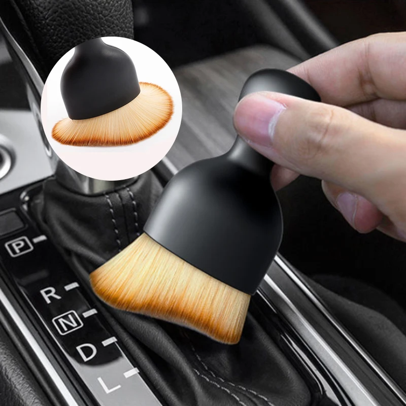 Car Interior Cleaning Brush Center Console Cleaning Brush Air Conditioning Outlet Cleaning Brush Car Cleaning Accessories