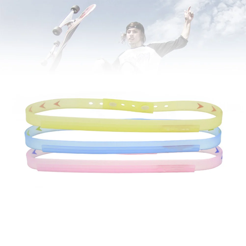 

Silicone Sweat Band Adjustable Elastic Headband For Sports Yoga Running Fitness Sky-Blue Sweat Absorbing Gym Workout