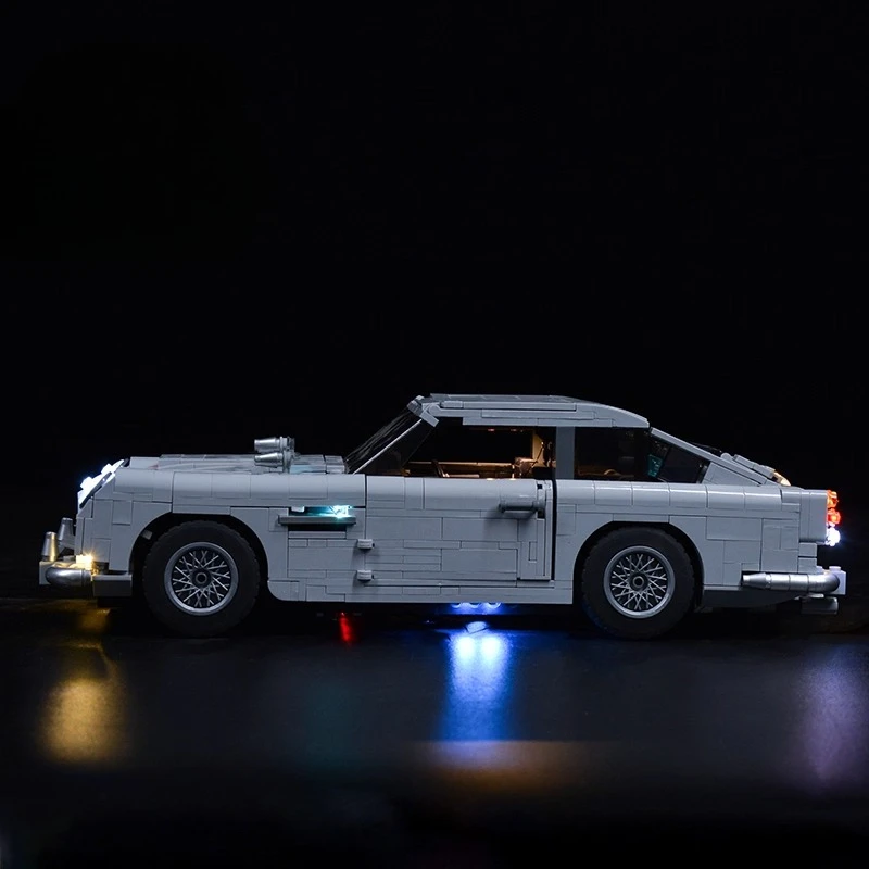 مجموعة إضاءة LED مناسبة لجيمس بوند أستون مارتن DB5 10262 (لا تشمل مكعبات البناء) #3