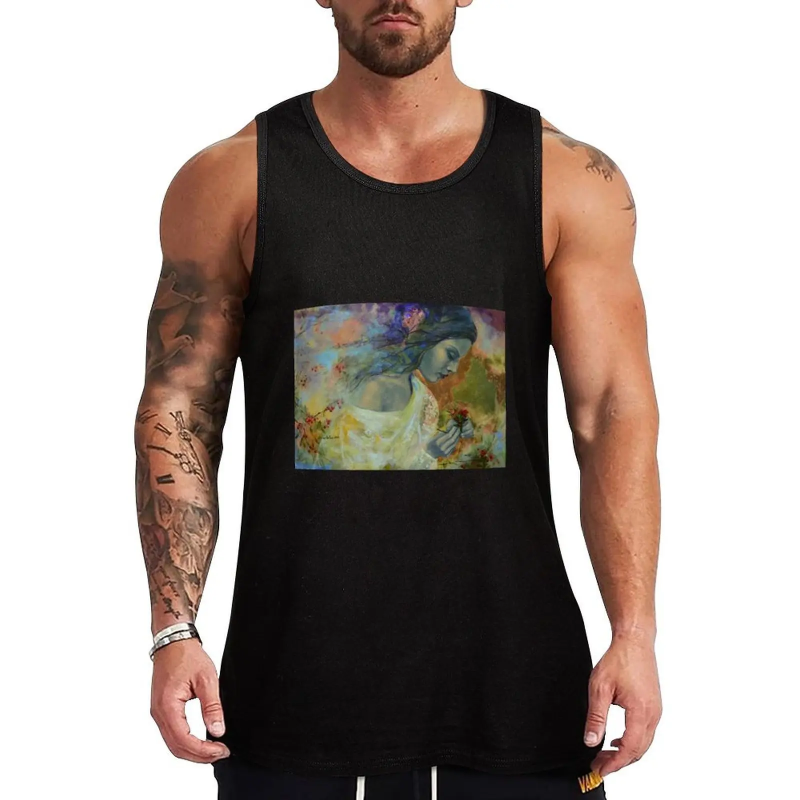 Poem at Twilight Tank Top, débardeur anti-transpiration, t-shirt de sport anti-transpiration