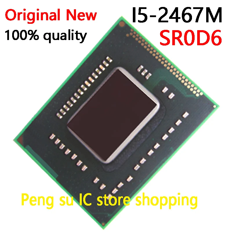 100% New I5-2467M SR0D6 I5 2467M