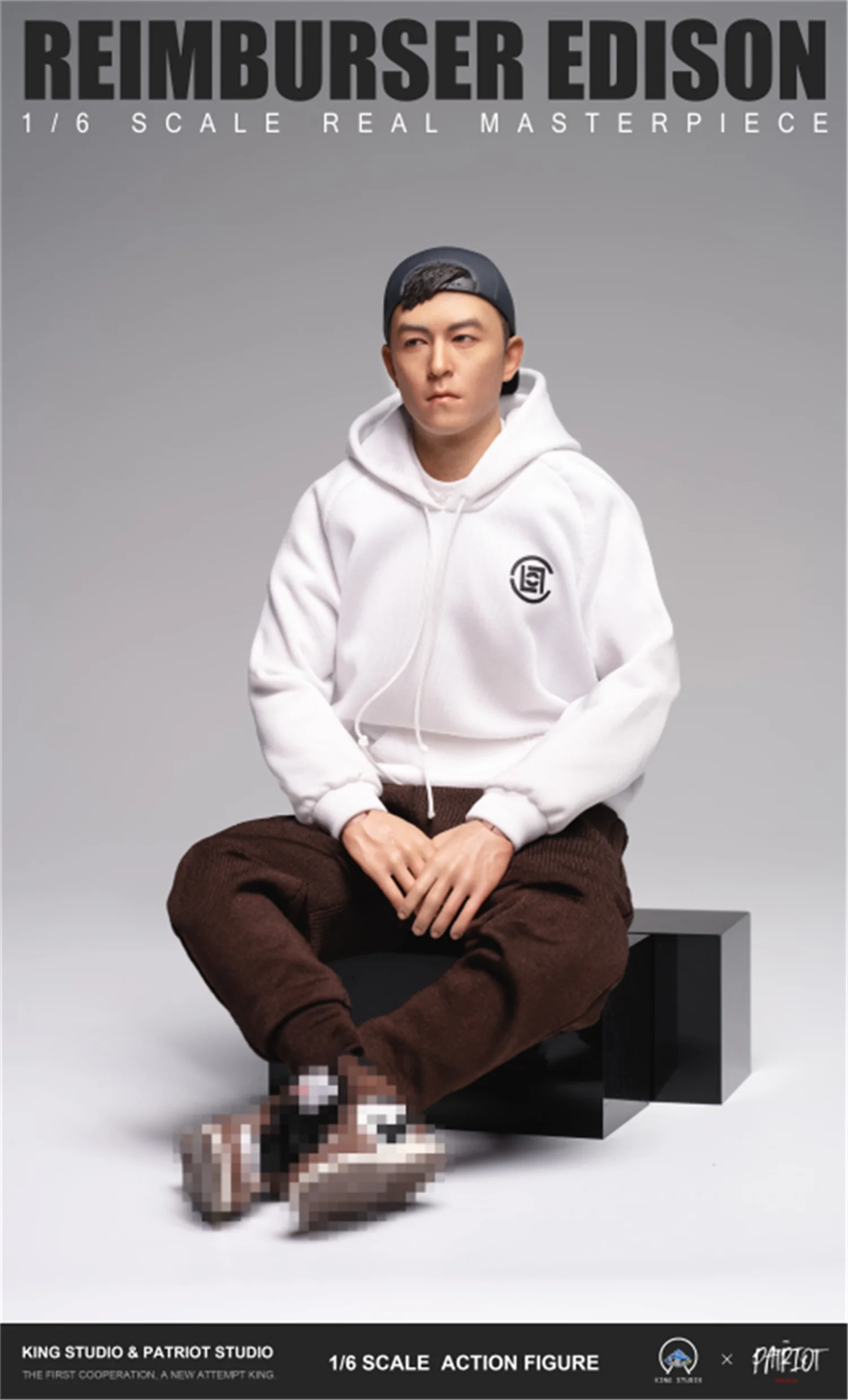 1/6Scale Patriot Studio Edison Chen Male Soldier Teacher Asian Star OG Brother Set Collection PVC 12Inch Action Figure Body Doll