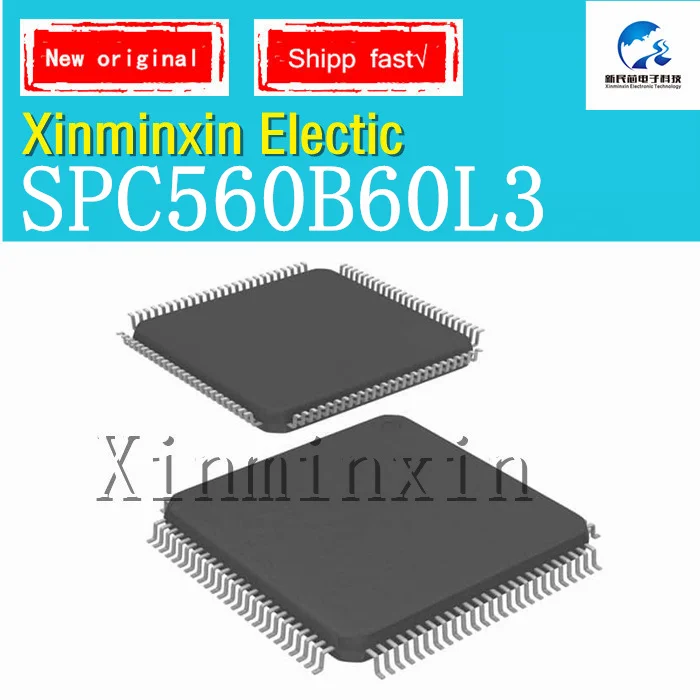 1-10pcs/Lot SPC560B60L3 QFP-100 Automotive chips IC Chip  New  Original In Stock