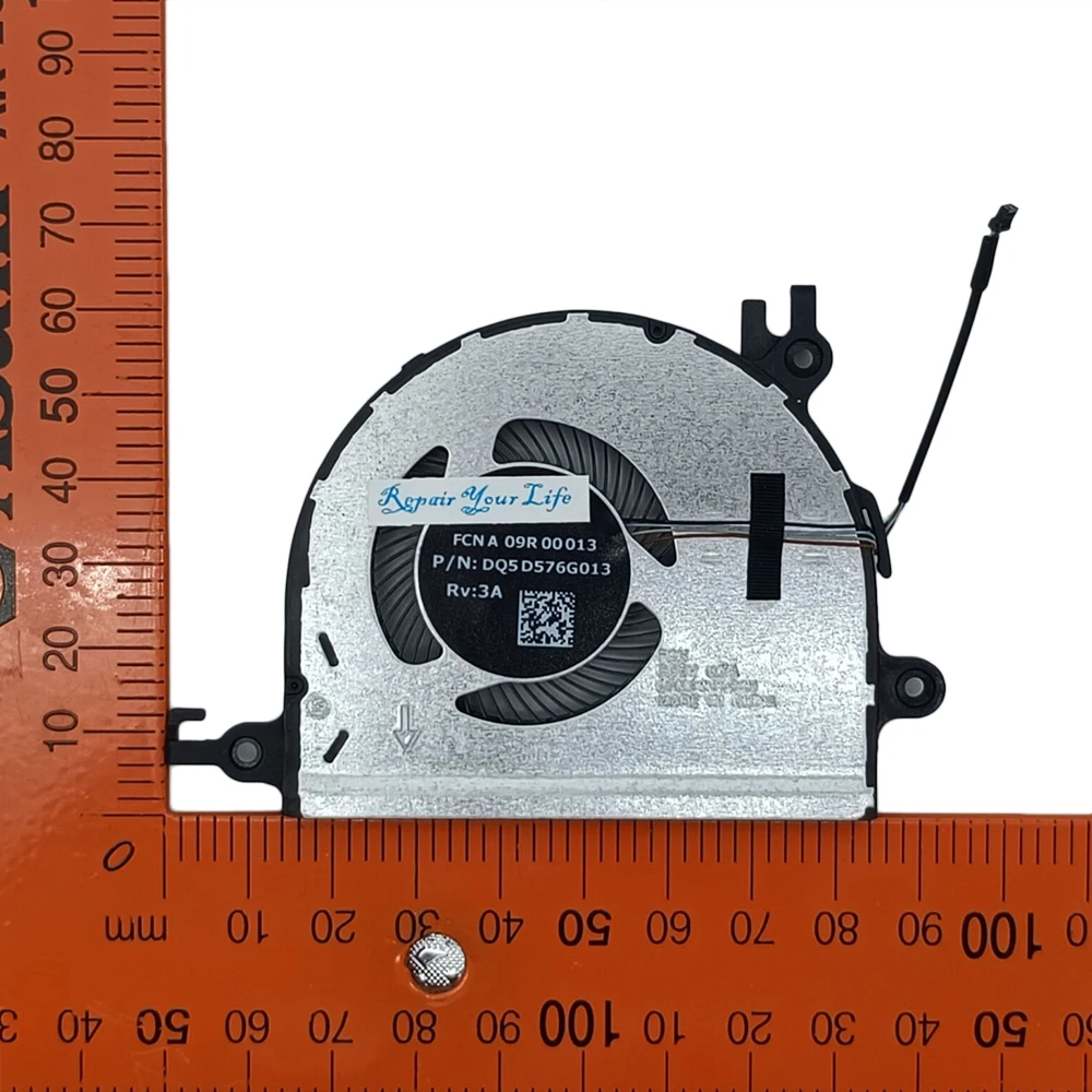 Imagem -02 - Cpu Cooling Fan Fans Cooler para Lenovo Yoga Slim 7-15iil05 Laptop tipo Ideapad 82aa 82ad Dq5d576g013 0fm9w0000h 04u18020 715