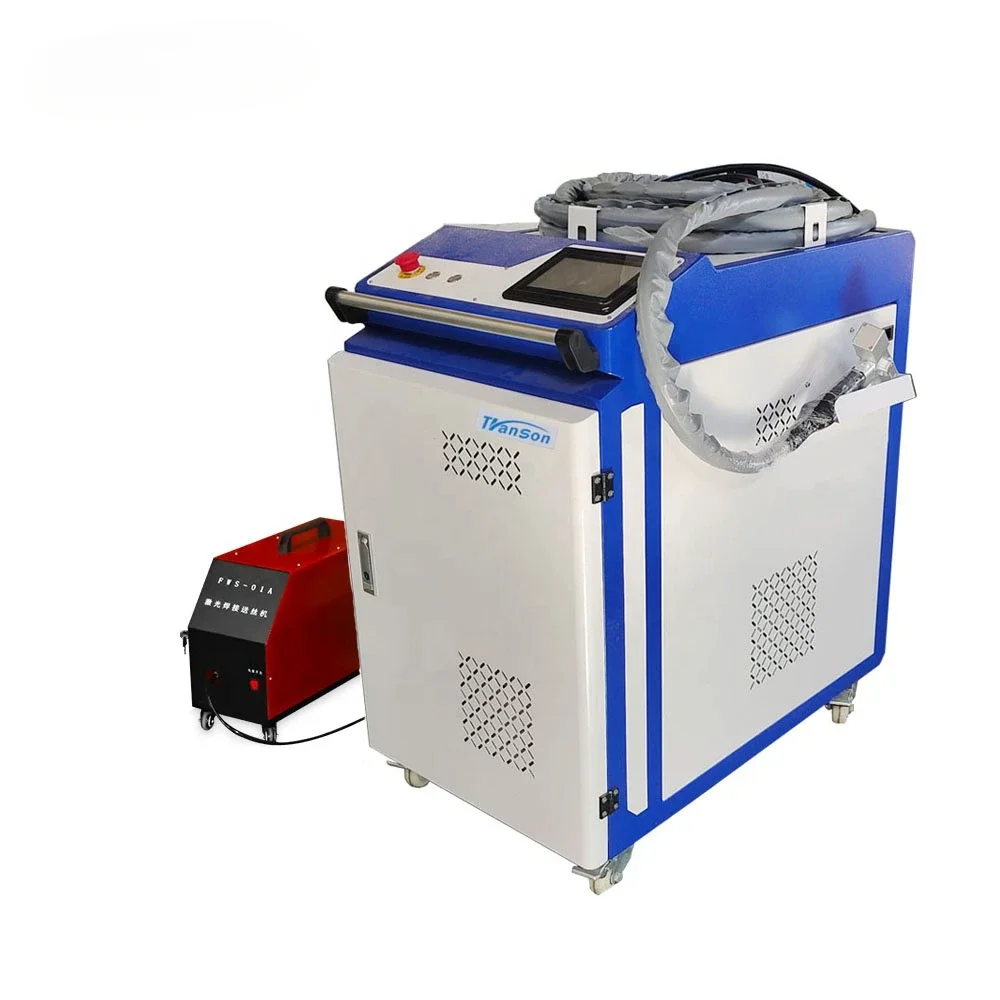 Portable Lithium Battery La ser Welding Machine Raycus 1500W 5 in 1 Steel Aluminum  Welder Cleaner Cutter Price