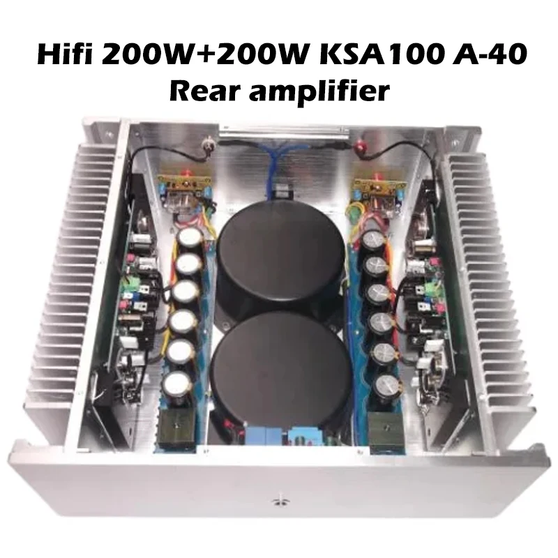 

AIYIMA SMSL KSA100 Iine 200W 2.0 Vocal Tract AMP-40 Class A Rear power Amplifier Hi-end Fever HIFI Amplifier Audio