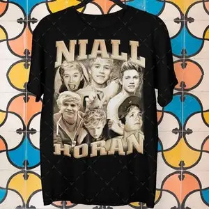 Niall Horan Retro shirt, Niall Horan Vintage 90s T Shirt,One Direction, The Show Album Track List Shirt, Niall Horan 1D singer