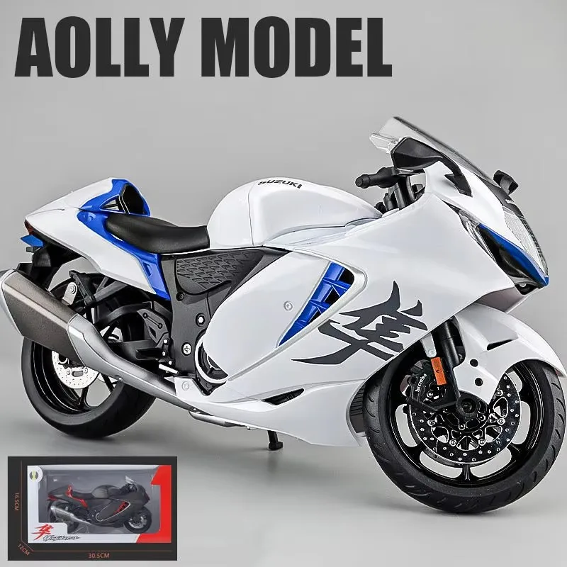 Exquisite Gift Box 1:9 SUZUKI Hayabusa GSX-1300R Alloy Racing