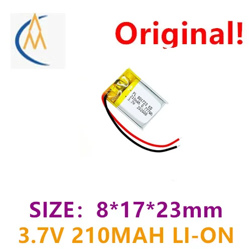 3.8V Polymer Lithium-Ion Battery Intelligence Express Video Early Education Machine 801723 Mobile Power Bank Second-Line