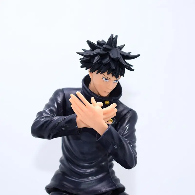 17cm Anime Jujutsukaisen MEGUMI FUSHIGUROI figurka dekoracje na biurko japońskie lalki Model hobby kolekcja pcv zabawki