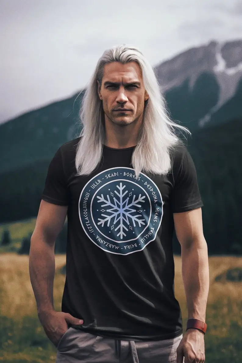 Ancient Winter Gods and Goddesses of the Snow Cold Mythology Paganism T-shirt