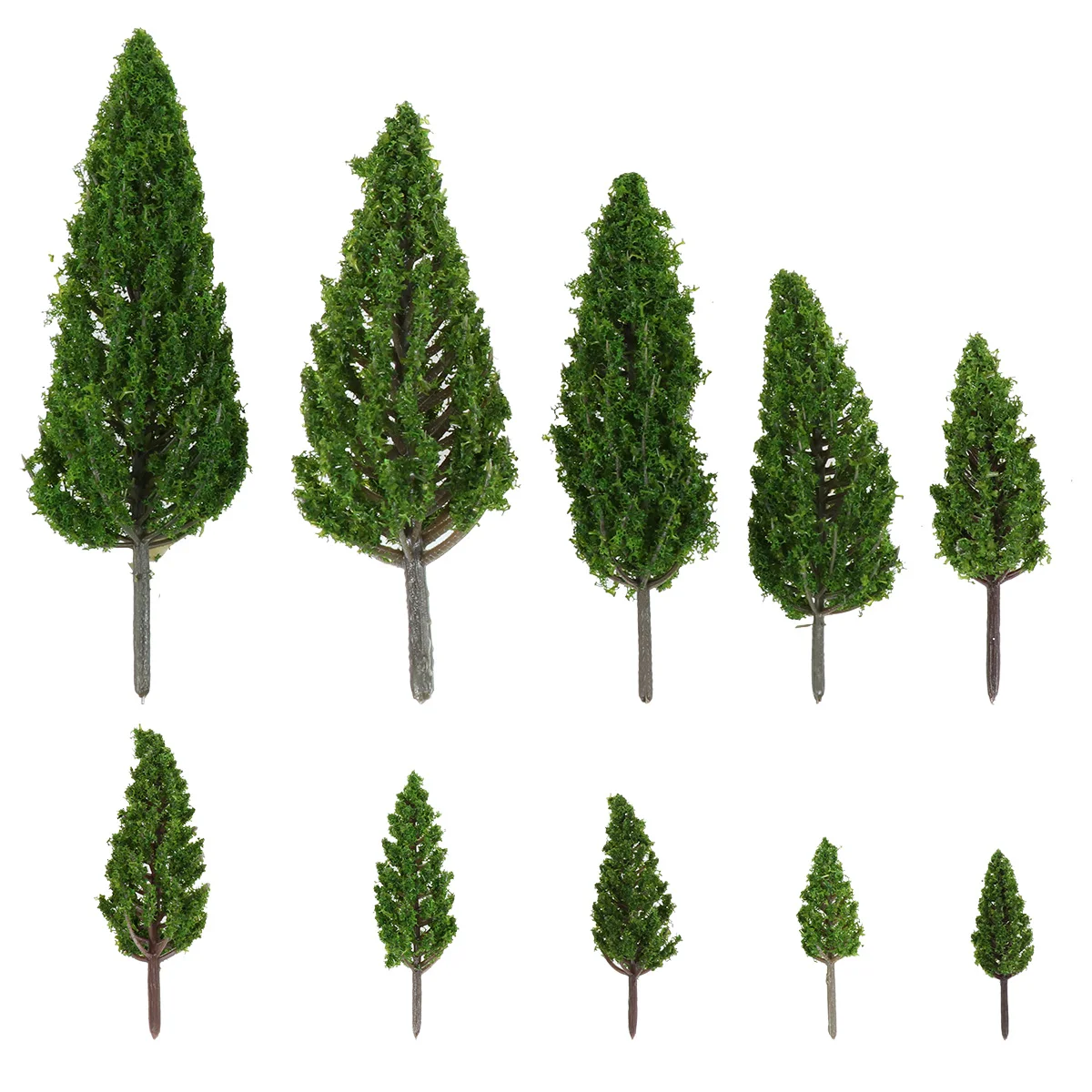 

20 Pcs Micro-landscape Fake Trees Simulation Scenery Pine Garden Miniatures Layout Accessory
