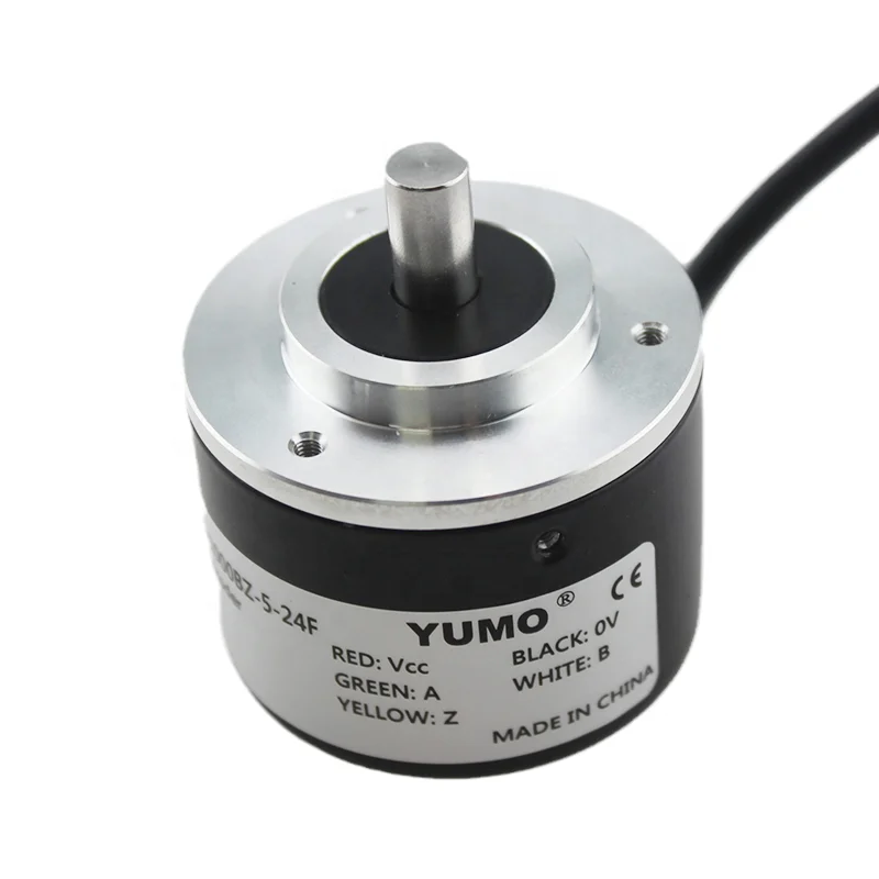 Magnetic Rotary Encoder MSC50 Series Solid Shaft Encoder 24v output 50mm