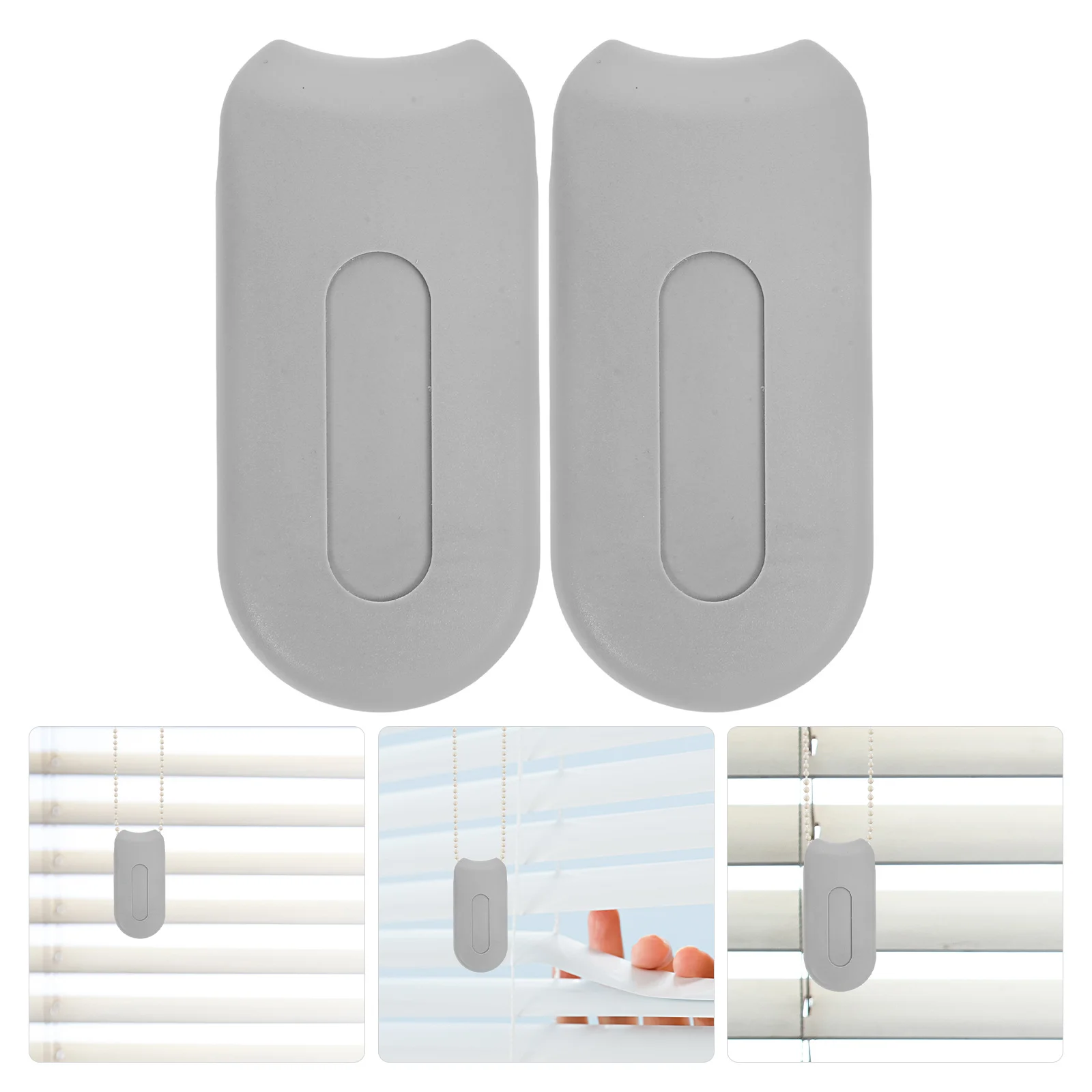 

2Pcs Cord Weight Spare Roller Blinds Accessories Plastic Safety Handle Tension Device Vertical Window Shutter for Home Office