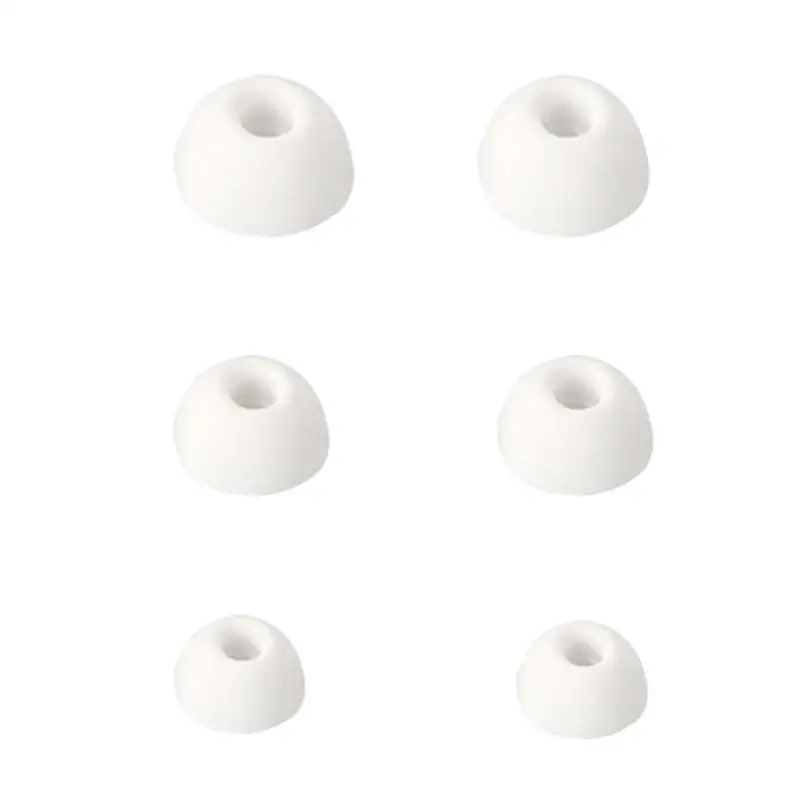 Ear Tips For Earbuds In-ear Headphones Silicone Ear Tips Headphone Earpads Ear Tips For Plane Train Car Journey For Sleep Focus