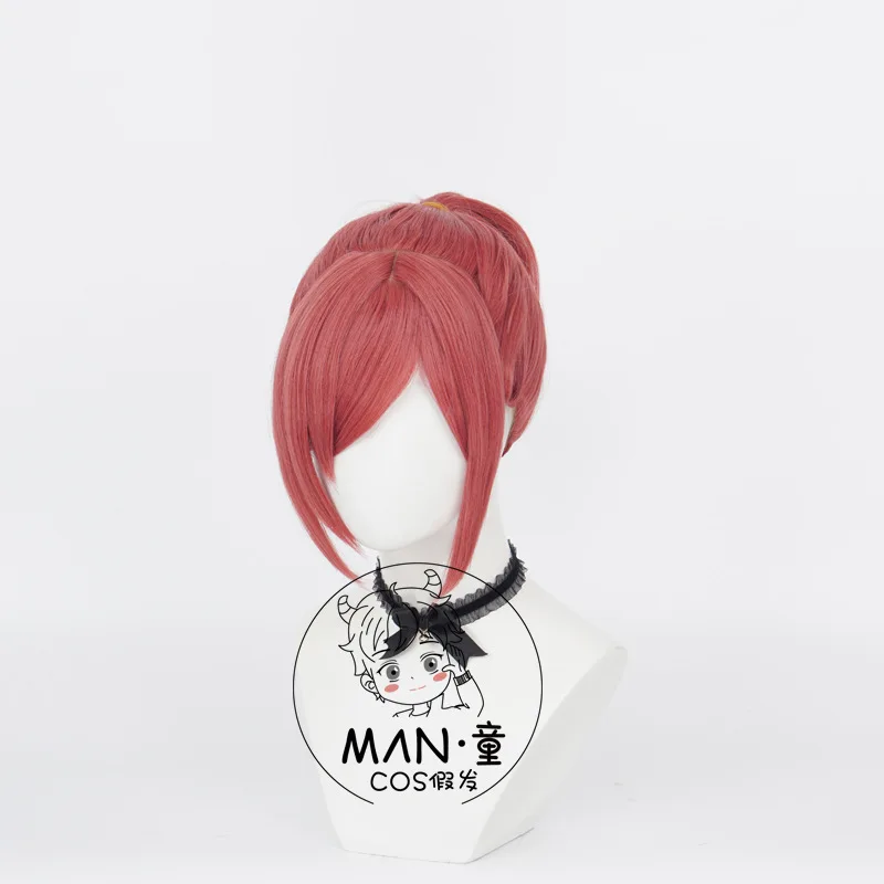باروكة كوسبلاي Hanako-kou Mitsuba Sousuke المرتبطة بالمرحاض، هدية متكاملة لفروة الرأس على شكل ذيل حصان