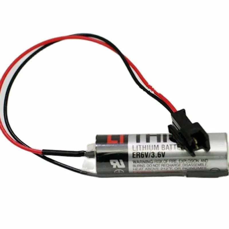 ER6V 3.6V PLC Non-Rechargeable Lithium Battery Pack