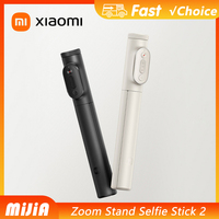 Xiaomi Mijia Zoom Stand Selfie Stick 2 Tripod 230g Bluetooth Remote Foldable Extendable 830mm Max Monopod 360° Stable Stick
