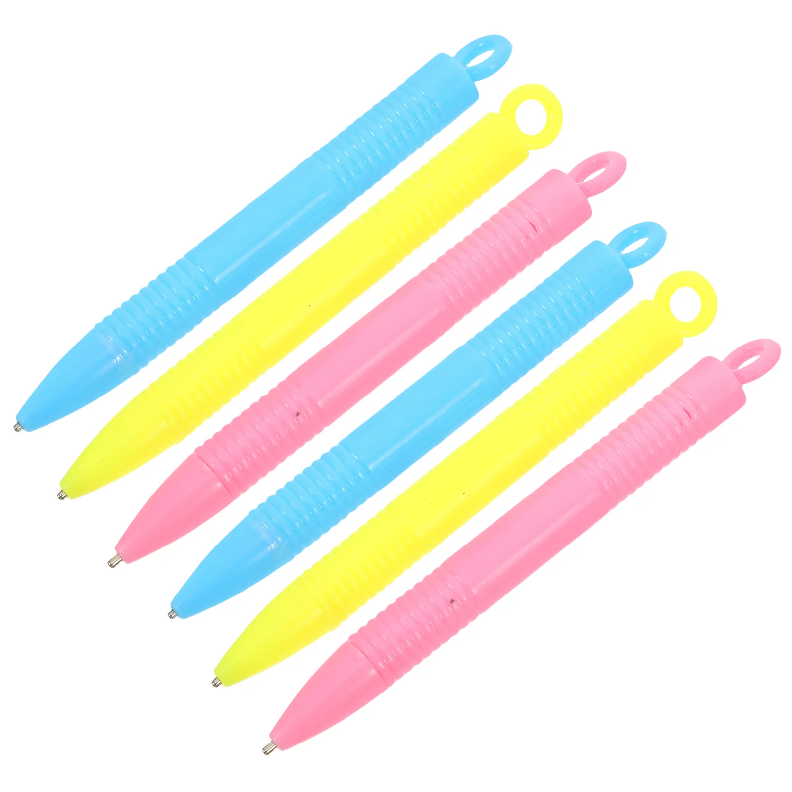 

6 Pcs Magnetic Drawing Board Pen Multicolor Set Easy Use Children Writing Supplies Lightweight Portable