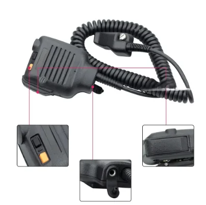 عالية الجودة KMC-25 XLR يده ميكروفون TK380 TK385 TK480 TK3185 TK3260 TK5210 TK5310 مكبرات الصوت لأجهزة الراديو NX200 NX300 NX-411