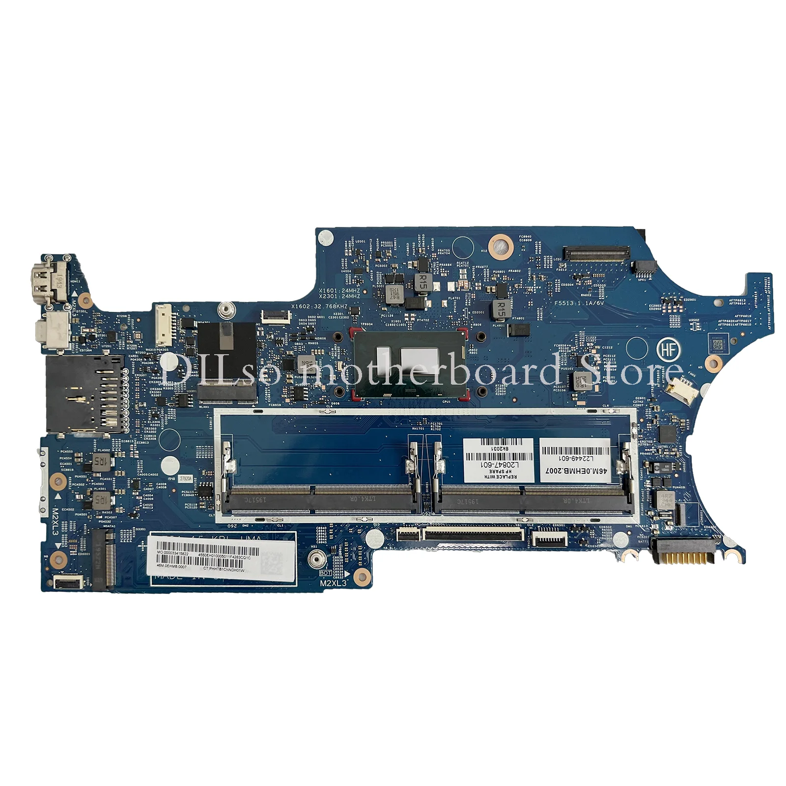 KEFU L20847-601 Mainboard For HP X360 15-CR 15T-CR Laptop Motherboard With I3-8130U I5-8250U I7-8550U GM 100% Working Well