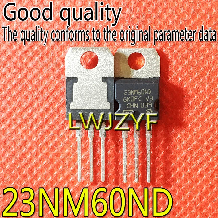 

(5 шт.) Новый STP23NM60ND 23NM60ND 23A 600V TO-220 MOSFET Быстрая доставка