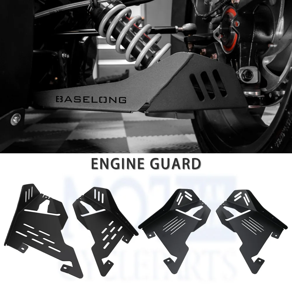

Ryker 600 900 Sport & Ryker Rally Edition FOR Can-Am Aluminum Front Splash Guard Protectors A-Arm Protectors 2018-2023 2024 2025