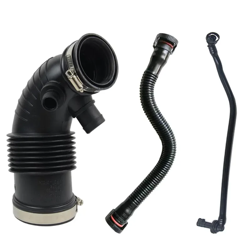 11157608144 11157614690 13717597586 Air Duct Filtered Pipe Air Intake Hose With Steel Ring For BMW F20 F21 F30