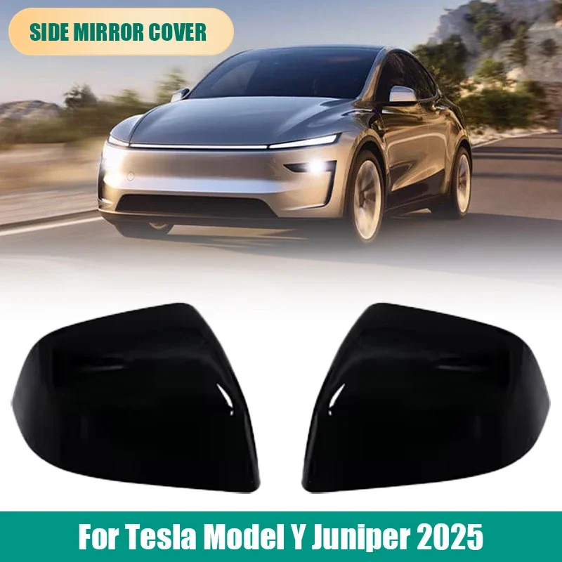 

Накладки на зеркала заднего вида из карбона, идеально подходящие для Tesla Model Y Juniper 2025