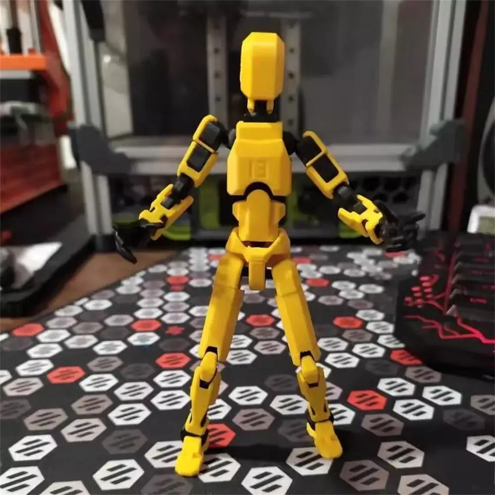 

Multi-Jointed Movable Robot Model Doll Dummy 13 3D Printed Mannequin Figures Toys Action Figure Shapeshift Robot Parent-children