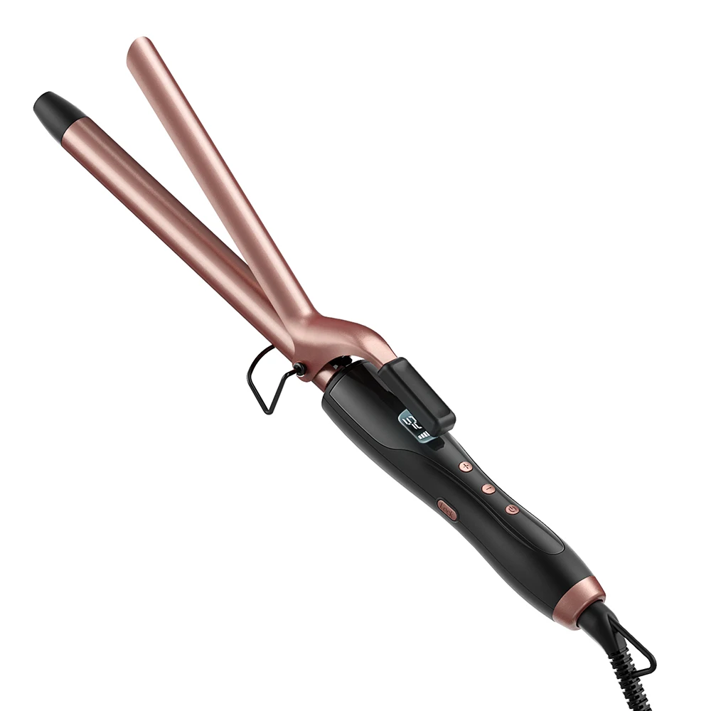 KIPOZI Professional Multifunctional Curling Iron Hair Instant Heating 60Min Auto Off Safety Tool With LCD Digital Display