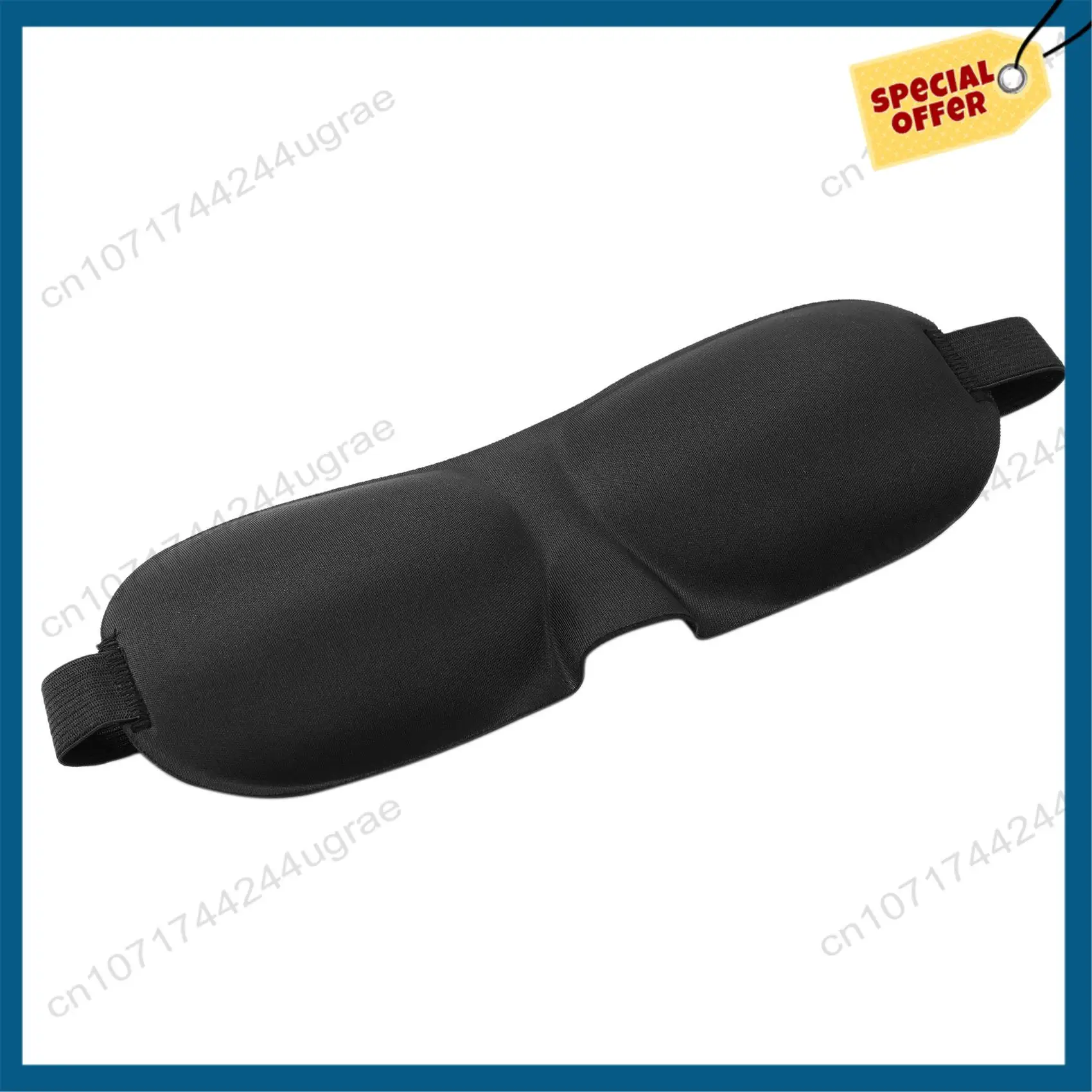 

-A15I Sleep Eye Mask Sleeping Eye Blindfold Black Travel Sleep Aid Rest