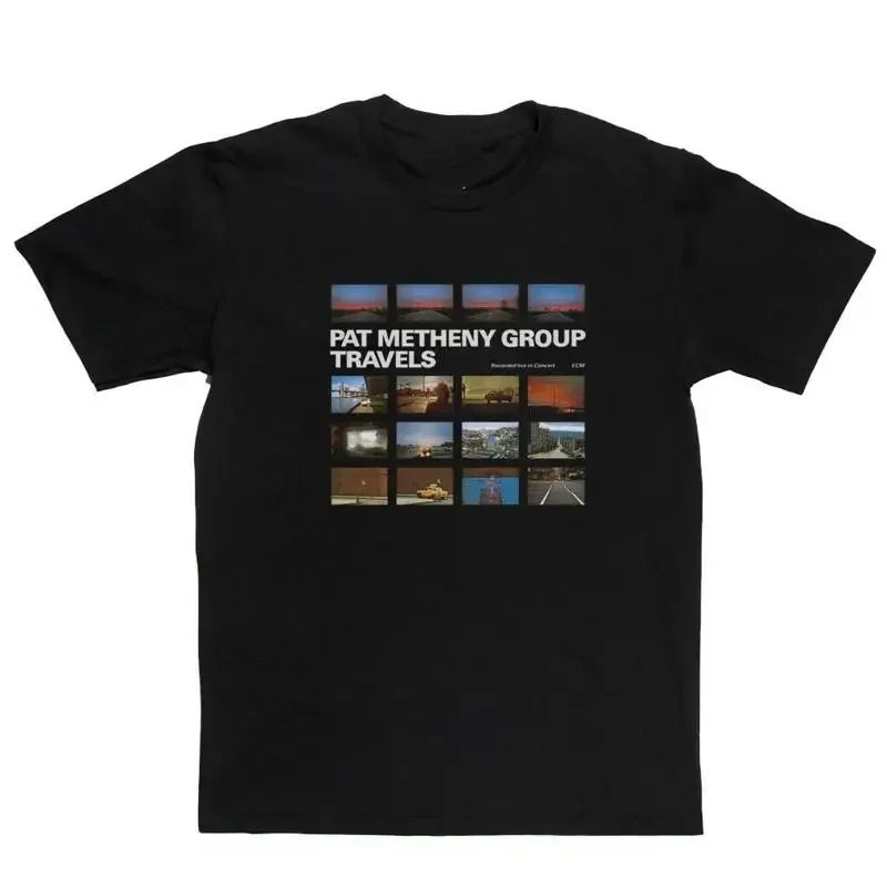 Pat Metheny 1993 Black Heavy Cotton Full Size T Shirt