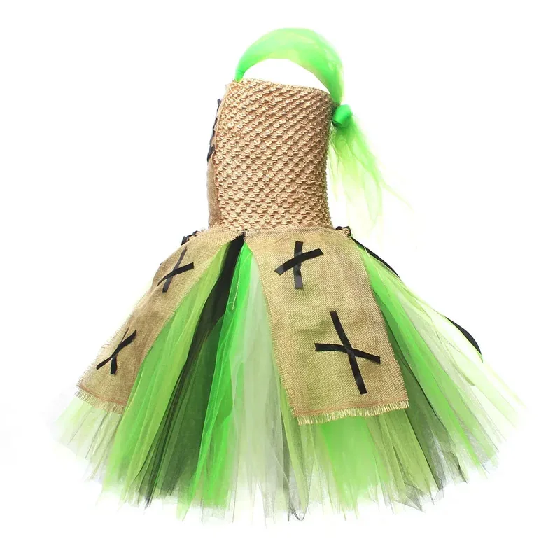 2025 Film Nightmare Weihnachten Cosplay Kostüm Oogie Disguise Kleid für Mädchen Halloween Karneval Party Bühne Kleidung Rollenspiel