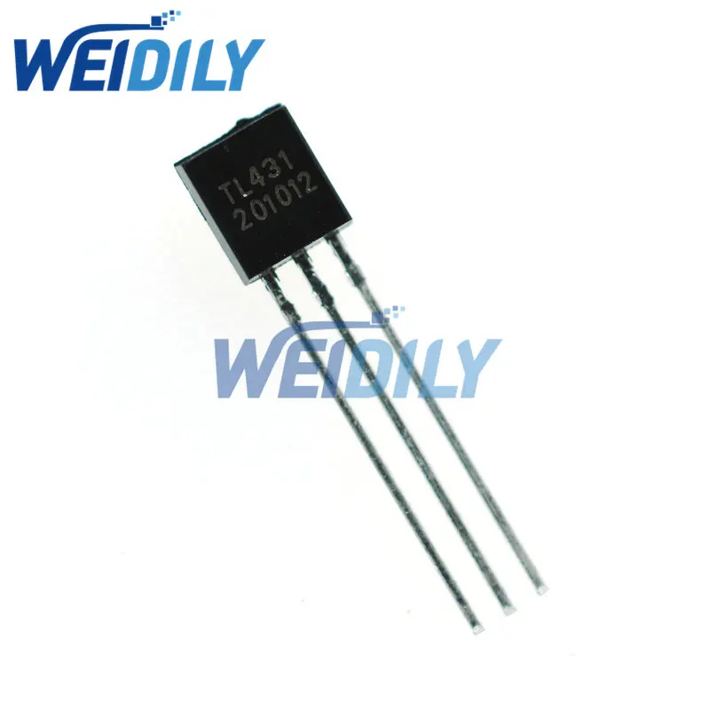 50PCS TL431 TL431A tl431 431 TO-92 Regulator Tube Triode Transistor New