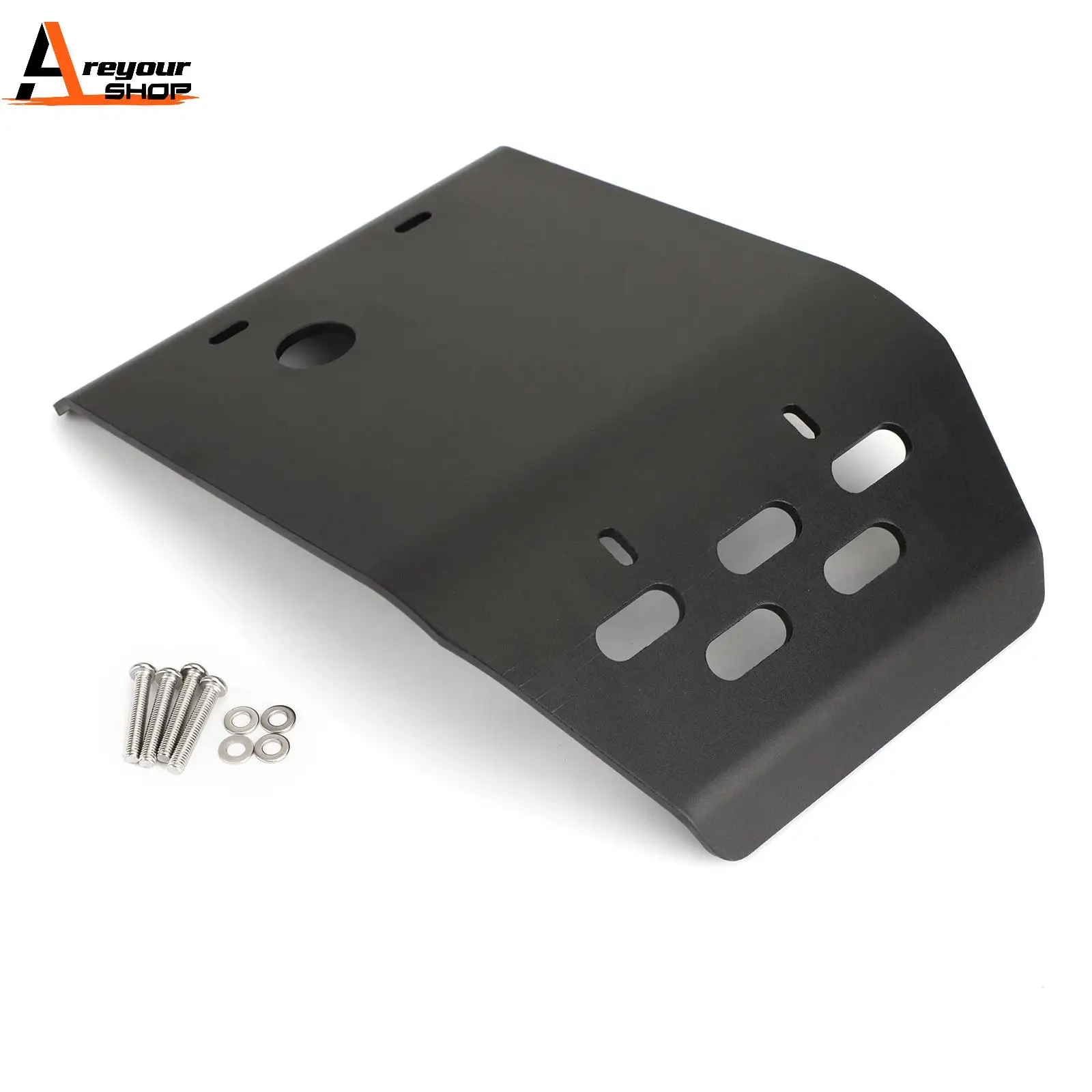 

Areyourshop for Yamaha Serow XG250 Tricker 250 XT250X Serow 250 XT250 Engine Guard Protector Bash Plate Skid Plate Aluminum